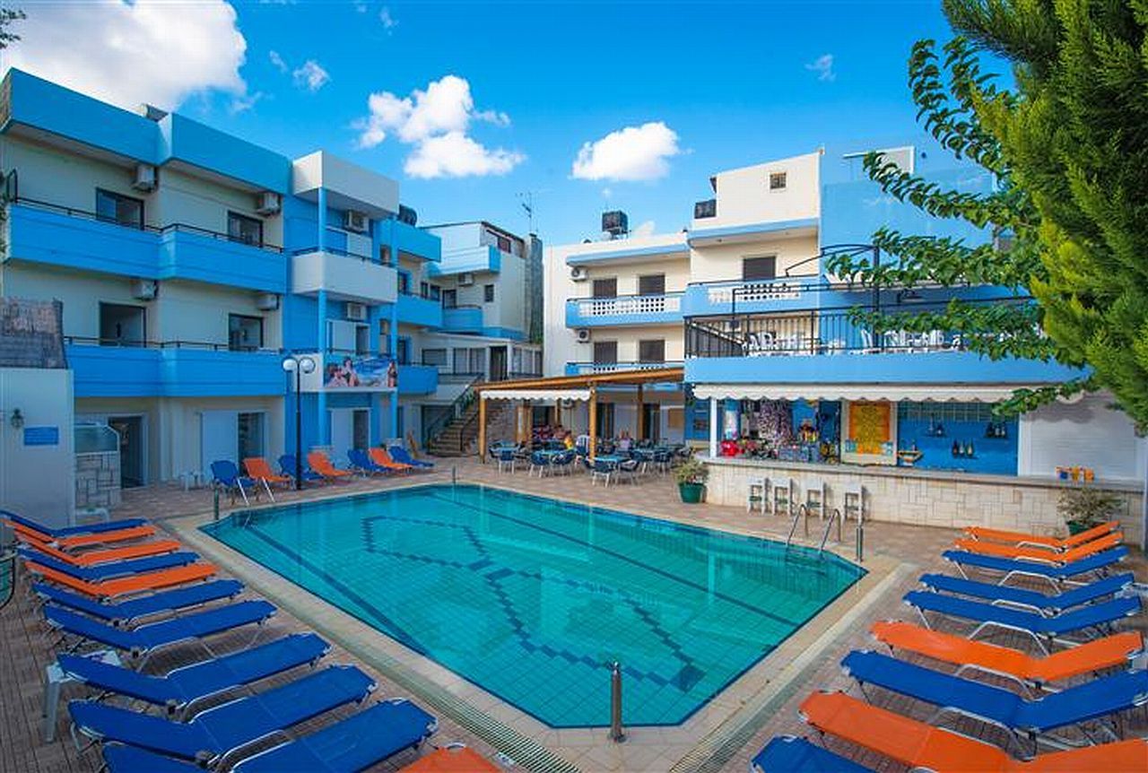 Hotel Anemi à Stalida Extérieur photo