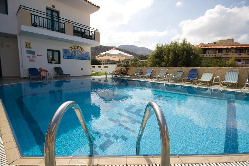 Hotel Anemi à Stalida Extérieur photo